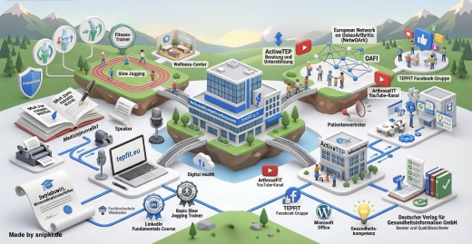 Jahresrückblick 2025 mit Darstellung von Vernetzung, Bewegung und Aktivitäten - Made by snipki.de